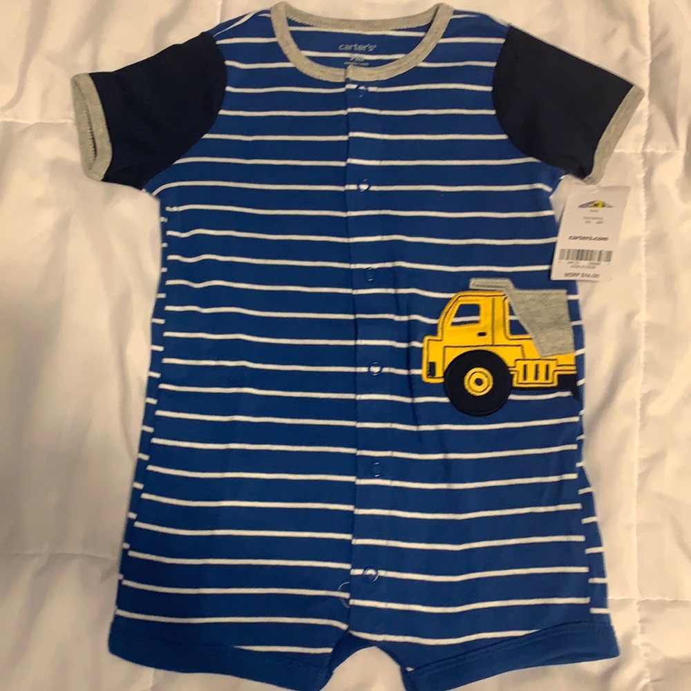 Brand New Carter's Baby Boys Romper